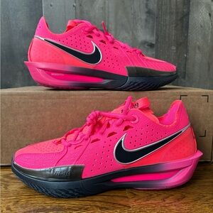 Nike Air Zoom GT Cut 3 Punch Hyper Pink Basketball DV2913-600 Men’s Size